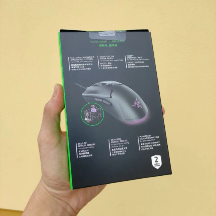 Chuột Gaming Razers Viper Mini – Siêu Nhẹ 61g, 8500 DPI, Switch Quang ...