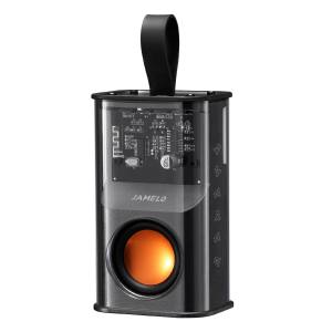 JAMELO Portable Bluetooth Speaker HD Sound Deep Bass with RGB Light Supports TF Card Waterproof Speaker Outdoor