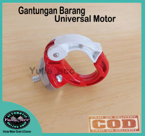 Gantungan Barang Motor Model Bulat Cantolan Barang Bahan Full Besi Universal Motor