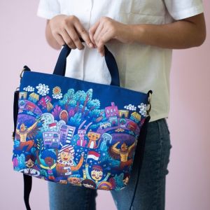 Sovlo x Ilustrator Lokal Vol.2 - Kylie Sling Bag Pipiti