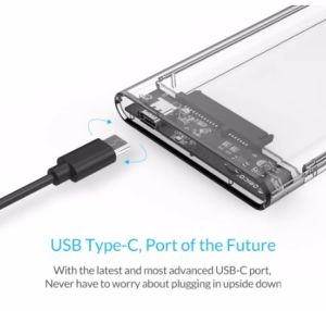 ORICO Transparent HDD Case SATA to USB 3.0 Hard Drive Case External 2.5 HDD Enclosure for HDD SSD Disk Case Box Support UASP