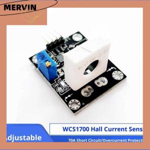 [MERVIN]💖[HOT SALE]🎈🎈 WCS1800 WCS1600 WCS1700เซ็นเซอร์ไฟฟ้ากระแสตรงในห้องโถง3-5V ปรับได้โมดูลป้องกันเครื่องตรวจจับกระแสเกิน70A สั้น