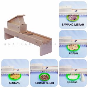 Parutan Serba Guna / Parutan Keripik Singkong / Pengiris Bawang Merah / Parutan Keripik Pisang / Pasah Kayu / Parutan Serbaguna Multifungsi