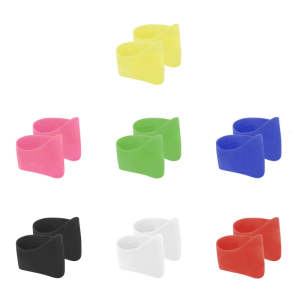 2Pcs Sports Youth Lace Bands Soccer Cleat Lace Protector Soccer Shoe Lace Bands Silicone Shoelaces Covers Enduring