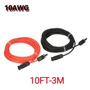 10/20/30 Feet 10AWG Solar Panel Extension Cable Wire with MC4 Female and Male Connector【24 hours delivery】COD