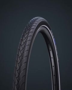 SCHWALBE MARATHON PLUS 28-622 28x1.10 700x28c Mountain Touring จักรยาน MTB จักรยานสีดํายางสายระดับ 7 K-Guard ขี่จักรยานอะไหล่
