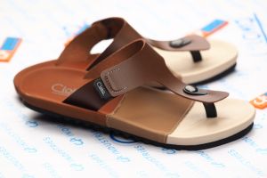 Sandal Pria Distro Santai Dewasa Sendal Cowok Kasual Anti Slip Ringan Kekinian Ukuran Besar Big Size Cloka Flipflops - Conte
