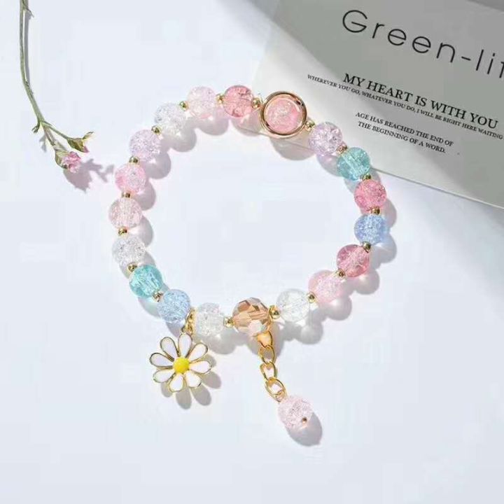 LL Sunshine Fashion HOT Multicolor Elastic rope Glass Bead