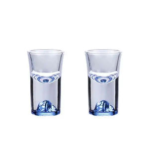 Blue Crystal Mountain Shot Glass Iceberg Wine Decanter Hill White Spirit Cup Pot VodkaWineglass Dispenser Hot Sale