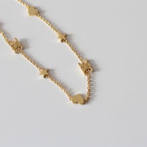 สร้อยคอรุ่นซีลิน ดีมากใส่เส้นเดียวเดี่ยว คือเริ่ด 14K เกรดพรีเมียม