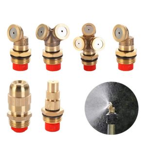 IIU Adjustable Sprinkle Garden Supplies Spray Fitting Water Atomizing Irrigation Sprayers Water Sprinklers Heads Sprinkler Nozzle Spray Nozzle Misting Nozzle
