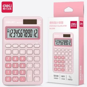 kalkulator deli 1200 alat hitung dagang portabel calculator