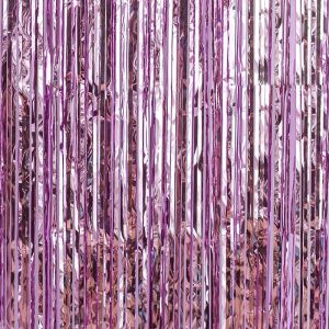 2M Laser Color Foil Fringe Glitter Rain Curtains For Wedding Background Birthday Party Supplies