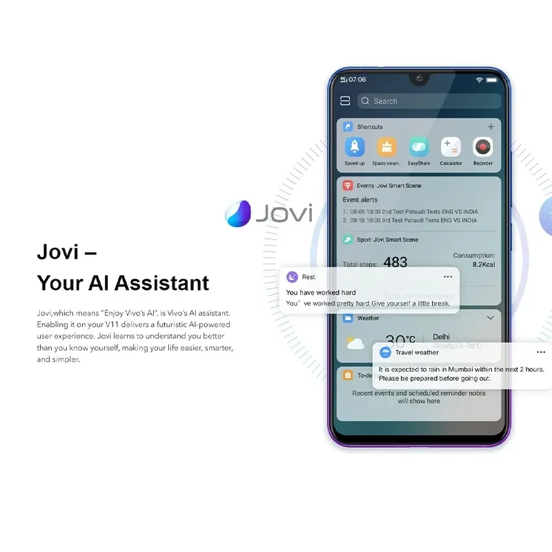 Jovi smart scene cheap vivo v11