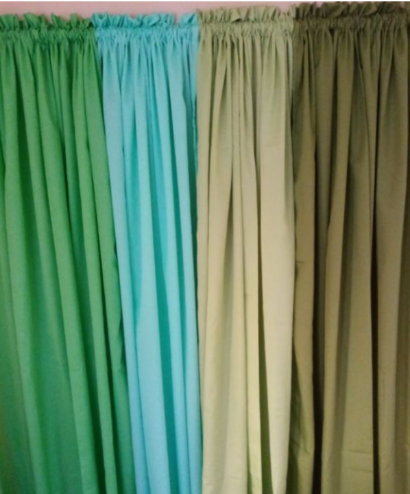 US KATRINA/Semi Blackout NonRing Curtain for window 6ft/Door 7ftsold