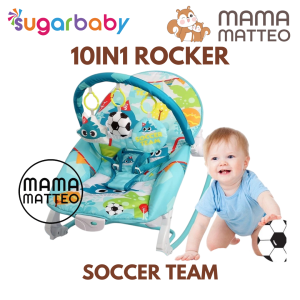 SUGARBABY 10in1 Premium Rocker / Ayunan Kursi Goyang Bouncer Bayi