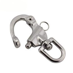 Stainless Steel Rotating Shackle Quick-Release Pull Shackle Fork-Type Self-Locking Shackle