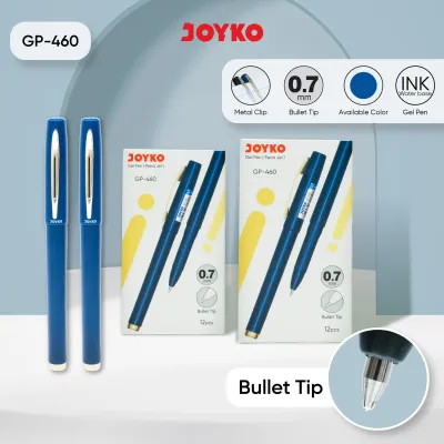 JOYKO Pulpen Gel 1 Pack GP-460 0.7mm Isi 12 Pcs