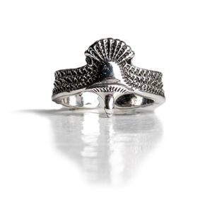 Otsky Cincin Pria Dark Crown Metal Retro Premium Adjustable