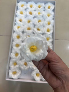 Hoa sáp hồng trà nhiều màu dùng để trang trí bó hoa làm quà tặng