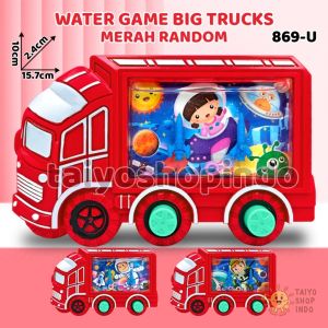 TAIYO Water Game Gembot Big Trucks Car Truk Mobil Truck Ring Air Cincin Gimbot Edukasi Mainan Anak