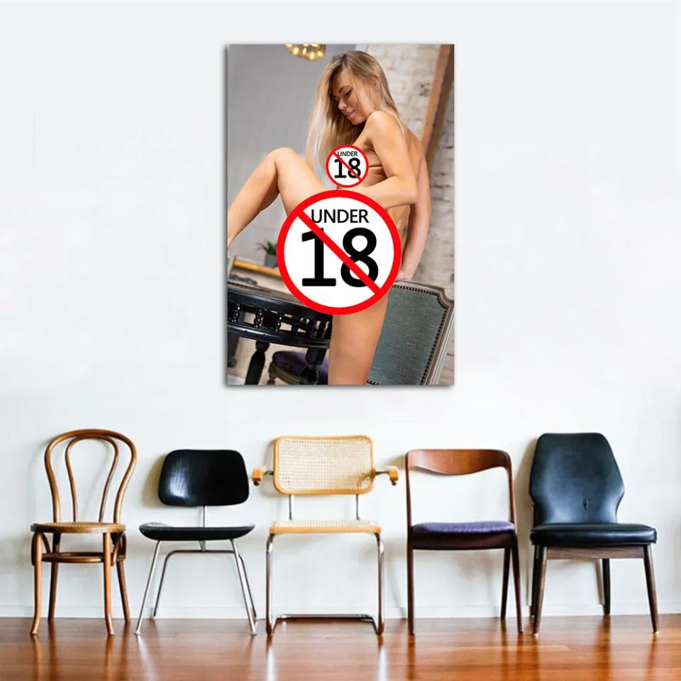 Sexy Naked Girl Hot Body Canvas Painting Adult Model Posters and Prints  Wall Art Picture for Living Room Decor No Frame niufen | Lazada PH