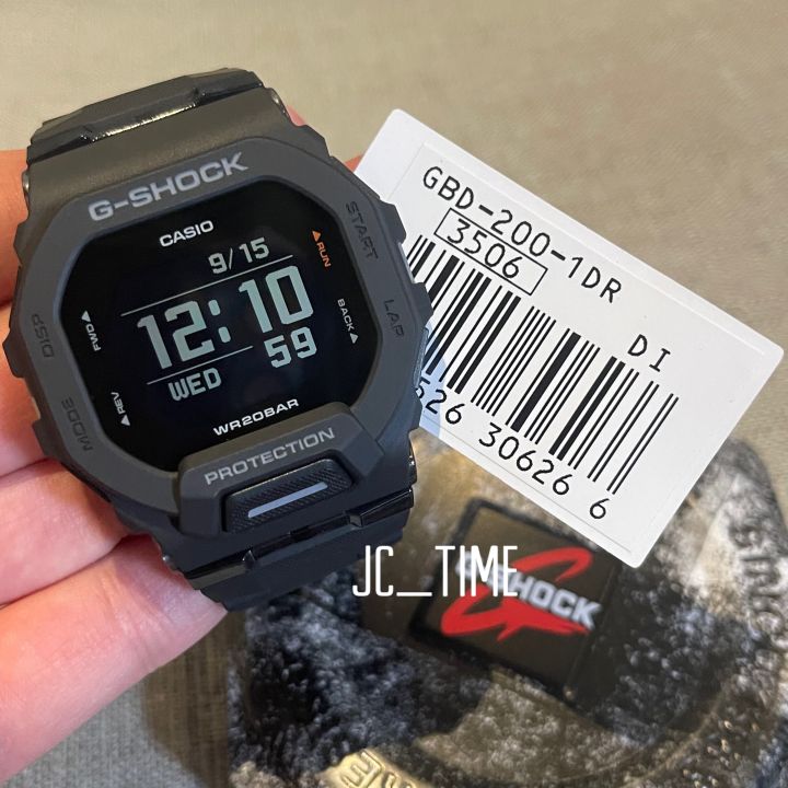 Casio G-Shock G Squad Black Watch GBD200-1D main image 0