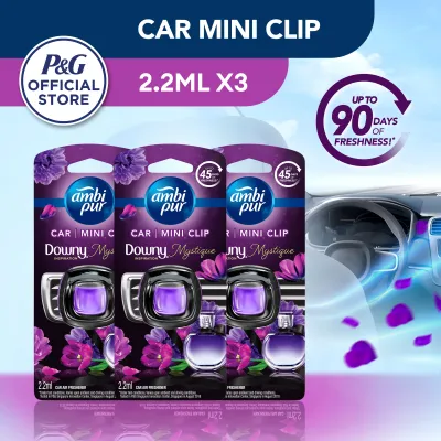 Ambi Pur Car Mini Clip Downy Mystique Inspiration Car Air freshener 2.2ml