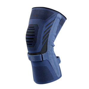 Guoftstars Spring Loaded Knee Brace Breathable Compression Knee Support Adjustable Knee Guard for Knee Pain Relief Arthritis Meniscus Tear Running Basketball Sports for Men Women