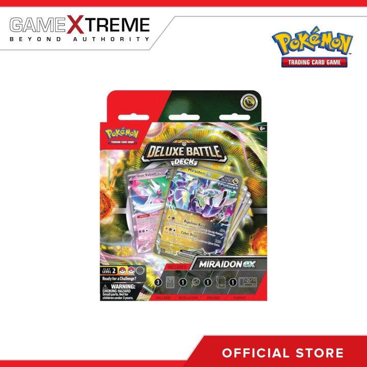 Pokémon TCG Miraidon ex Deluxe Battle Deck - We Love Collectibles