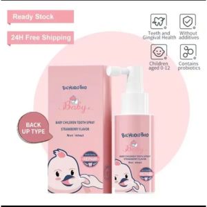 Baby Oral Spray Anti Cavity for Kid Baby Tooth Cleaning Toothache Spray for Kids 1-12 Year Old