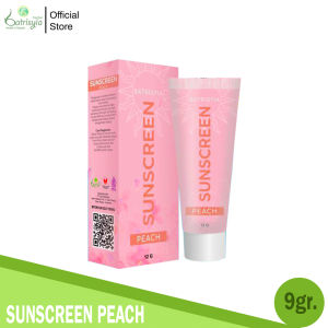 Batrisyia Herbal Sunscreen Peach Sunblok dengan Spf 25++