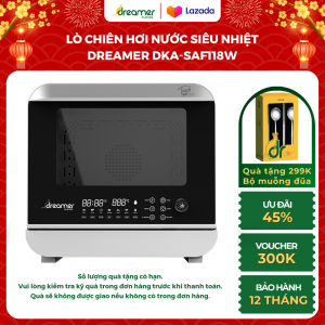 Lò Chiên Hơi Nước Siêu Nhiệt Dreamer DKA-SAF118W