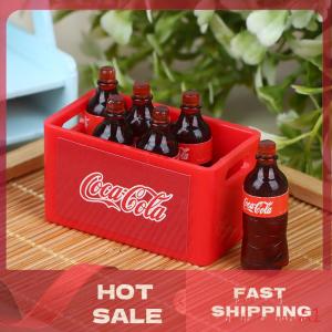 [จัดส่งจากประเทศไทย]💥💥💥 บ้านตุ๊กตาจำลองเครื่องดื่ม1 12บ้านตุ๊กตาของเล่นเครื่องดื่มซูเปอร์มาร์เก็ตขนาดเล็กอุปกรณ์ตกแต่งบ้าน