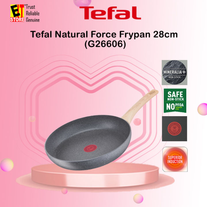 TEFAL NATURAL FORCE FRYPAN 28CM (G26606) | Lazada
