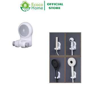 Giá Treo Vòi Sen ECOMAC Gắn Tường Hít Chân Không Xoay 360 Độ Linh Hoạt EC39