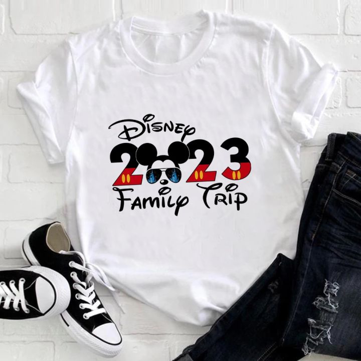 Disney 2023 Family Trip Clothes Mickey Mouse Fashion Disneyland