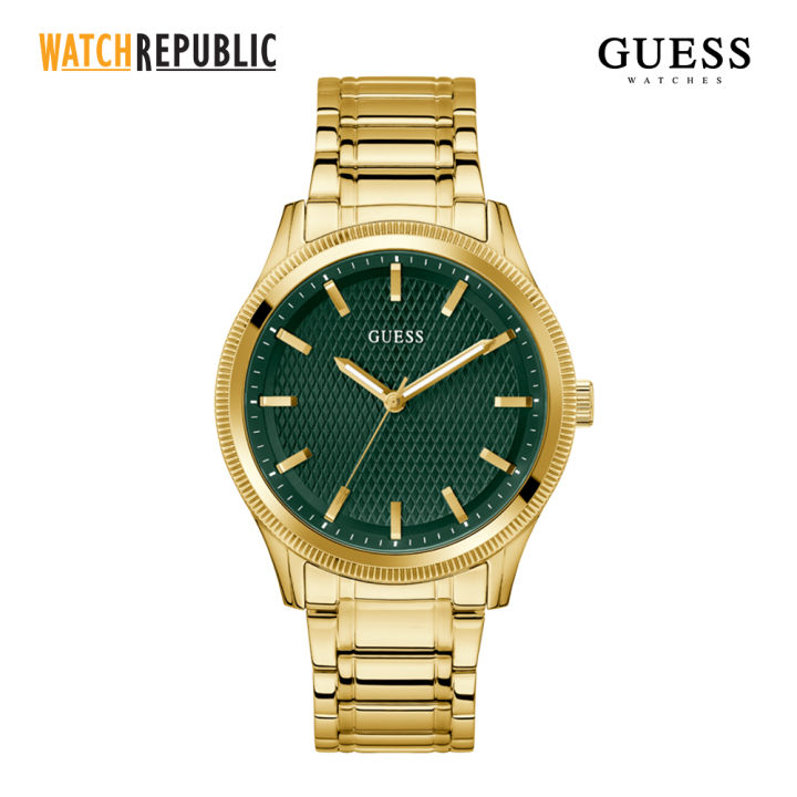 Guess Dress Gold Stainless Steel Analog Quartz Watch For Men GW0626G2 Lazada PH