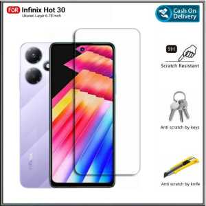Tempered Glass Infinix Hot 60 5G 60i 4G 60 Pro 4G 8 Pro 30 / 30 PLAY Anti Gores Kaca Murah Pengiriman Cepat