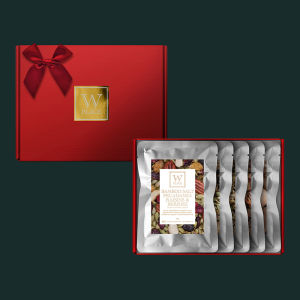 W PLACE CNY Small Red Wine Color Gift Box 5 in 1