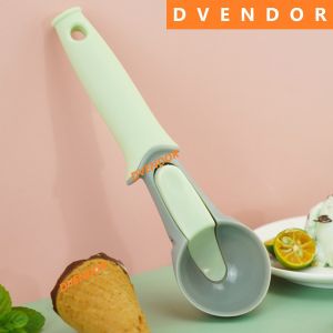 ICE CREAM SCOOP SENDOK ES KRIM SEKOP PLASTIK KUE BAKSO BUAH MANUAL 5cm