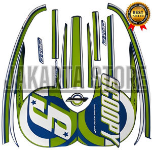 STIKER STRIPING HONDA SCOOPY SPORTY 2015 LIS LES BODY SCOOPY 2015 BERKUALITAS TERBAIK