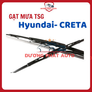 Gạt Mưa Xe Hyundai Creta TSG cần gạt chắc chắn gạt sạch nước. Giá 1 đôi size: 26-16