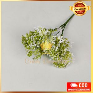 Daun Seledri Cabang 5 artificial untuk Dekorasi plastik Hiasan dekorasi rumah dan dekorasi wedding atau dekorasi pelaminan Import premium termurah artifisial palsu plastik