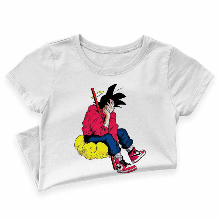Son Goku Dragon Ball Comic Manga Anime Kemeja Cotton Lelaki