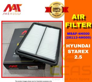 MEAUSU AIR FILTER HYUNDAI STAREX 2.5 ( MSAF-4H000 / 28113-4H000 ) PENAPIS UDARA