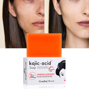 【New Brand】Kojic Acid Soap / Kojic Acid Skin Lightening Soap 120g / Kojiesan Soap / Sabun Pemutih / Sabun Wajah /100% ORIGINAL