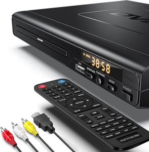 DVD Players for with HDMI DVD Players That Play All Regions Simple DVD Player for Elderly CD Player for Home Stereo System Included HDMI and RCA Cable