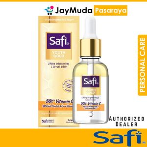 Safi Youth Gold Serum Elixir 30ml 50X Vitamin C Lifting Brightening C Brightens Skin Safi Rania Gold