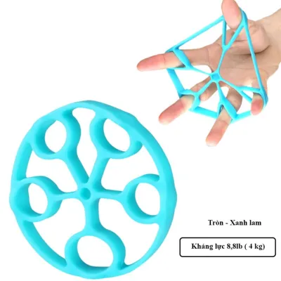 Vòng Silicon Bóp Tay Tập Lực – Dụng Cụ Tập Cơ Tay Handgrip – Nhiều Màu Nhiều Mức Tạ Co Giãn Đàn Hồi Cao